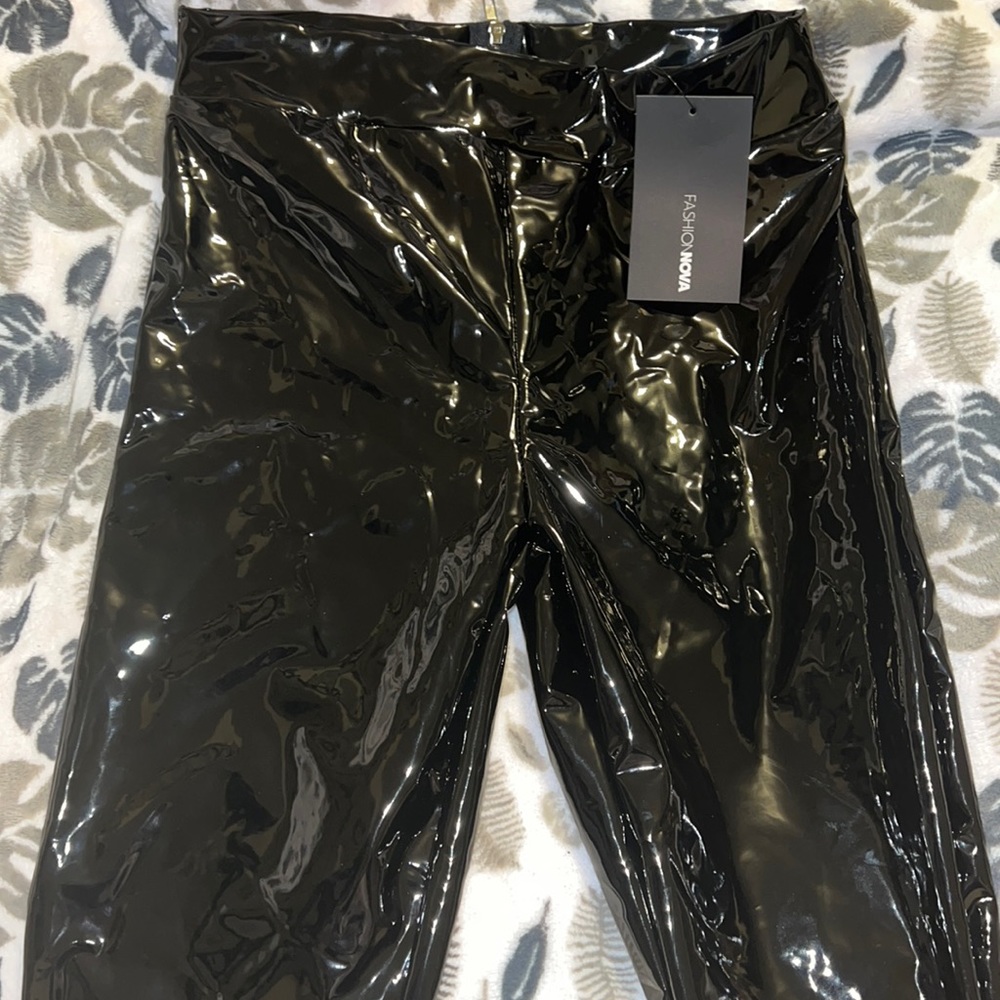 Black Latex pants